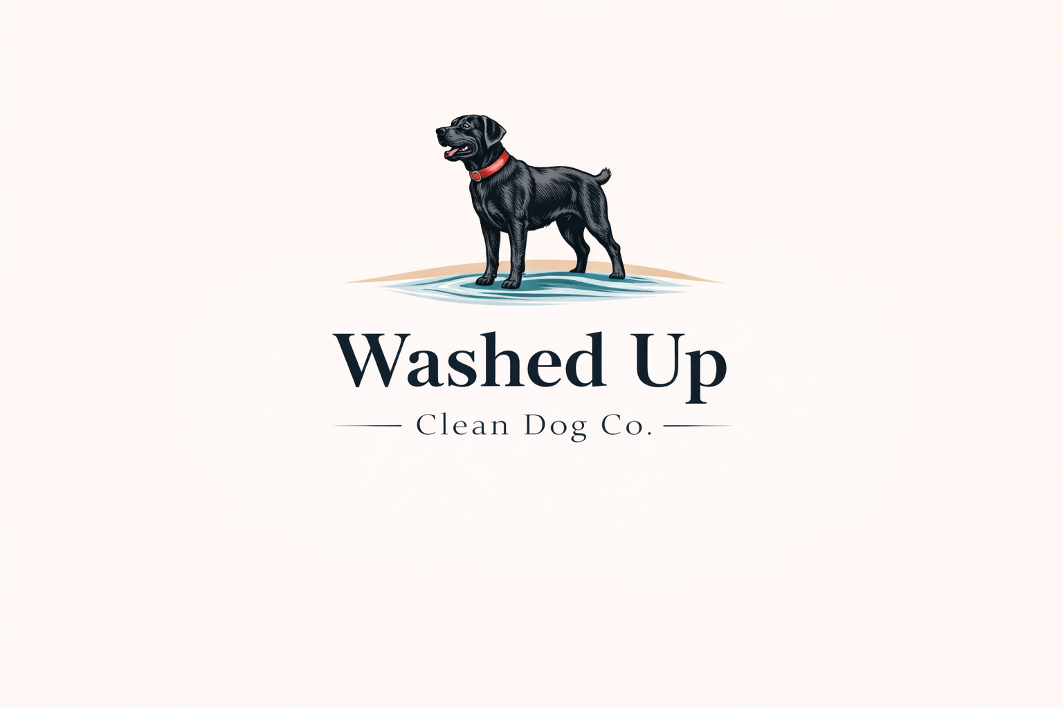 Harbor Hounds Dog Wash Co. Logo